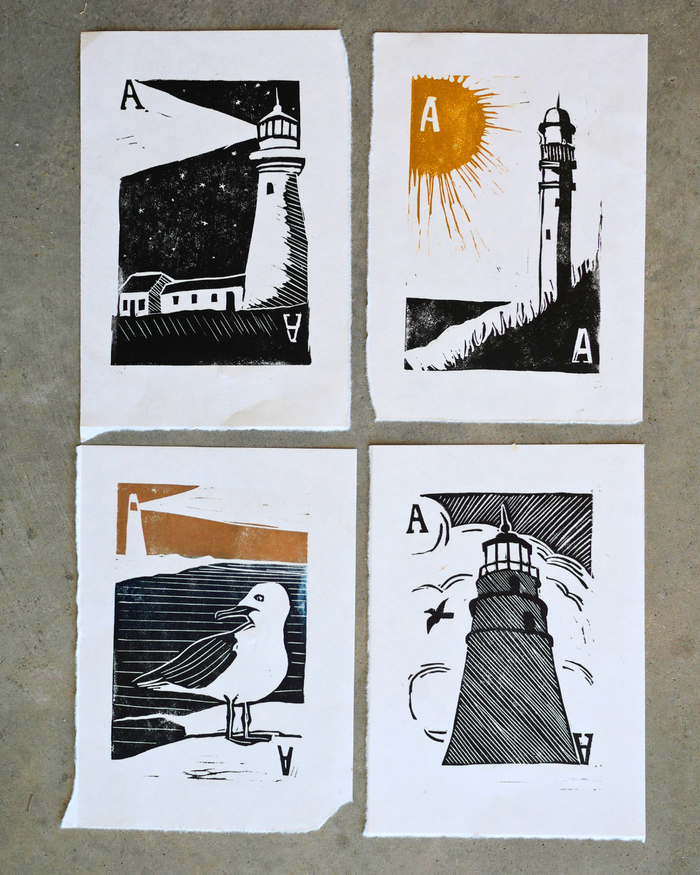Lighthouse Print Set