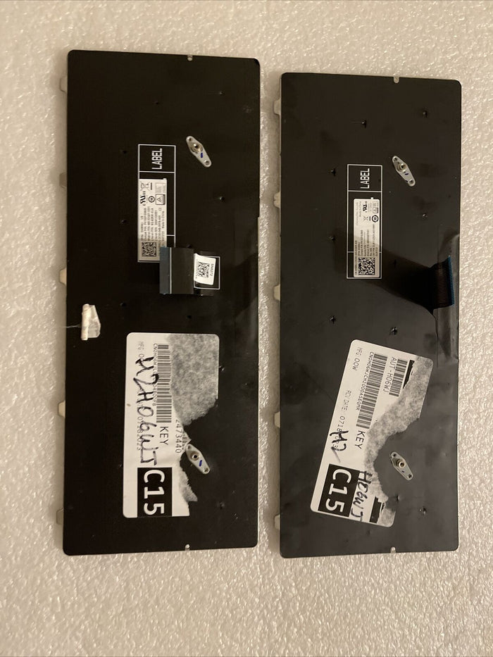 Lot of 2 Dell Chromebook 3100 5190 2in1 Laptop US Eng Keyboard No Bezel H06WJ H2