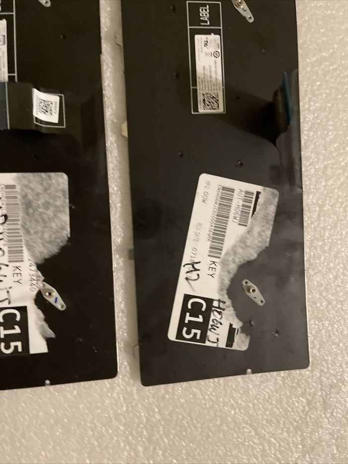 Lot of 2 Dell Chromebook 3100 5190 2in1 Laptop US Eng Keyboard No Bezel H06WJ H2