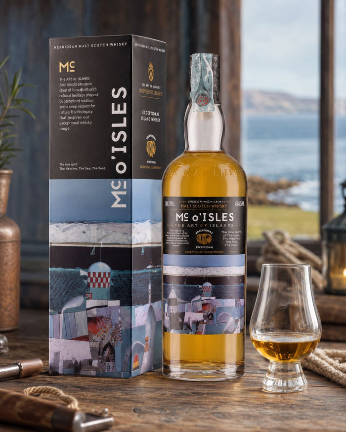 Mc o´Isles Blended Malt Scotch Whisky i gaveæske 43,5%
