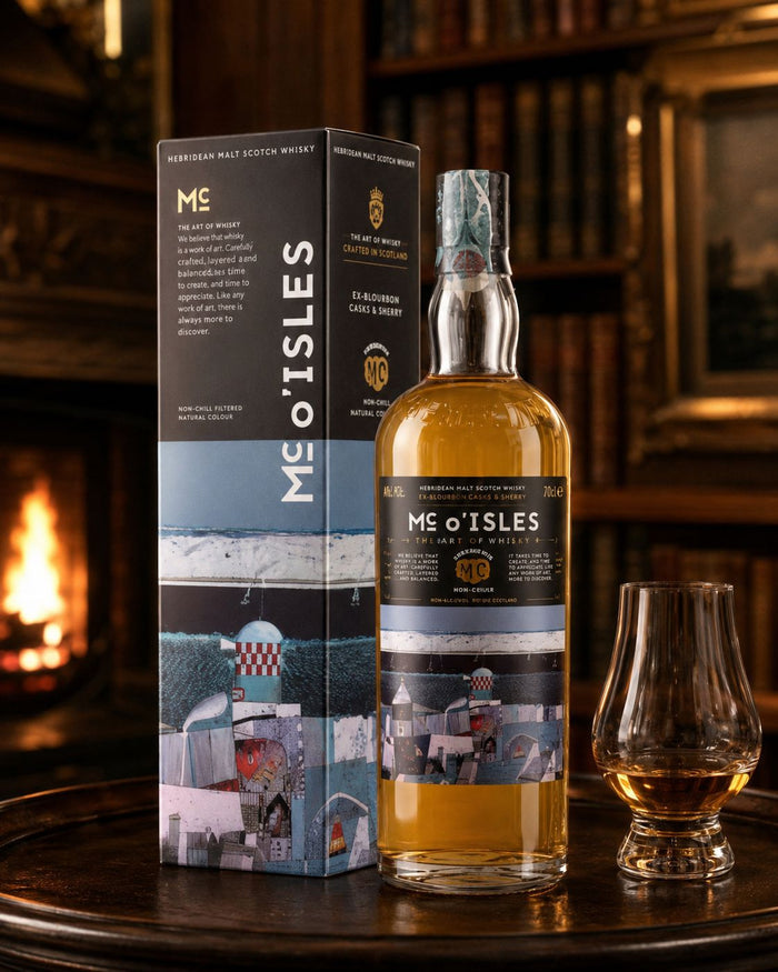 Mc o´Isles Blended Malt Scotch Whisky i gaveæske 43,5%