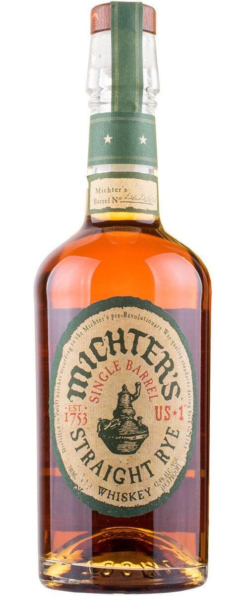 Michter’s US1 Kentucky Single Barrel Straight Rye Whiskey 42.2% 70 cl