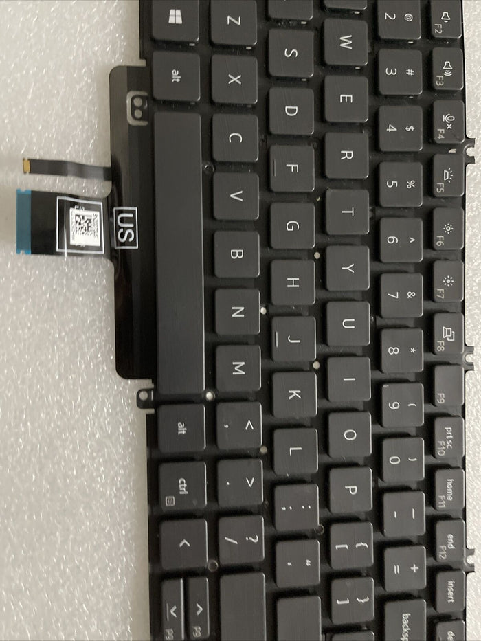 New Dell Latitude 5520 5521 Precision 3560 3561 US Englsh Backlit Keyboard N7N16