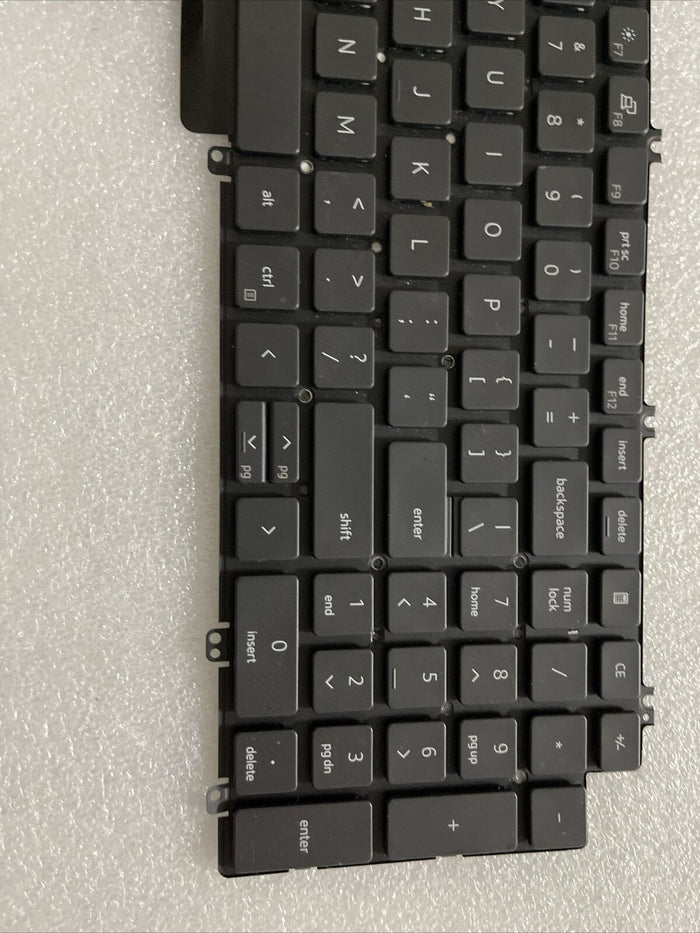 New Dell Latitude 5520 5521 Precision 3560 3561 US Englsh Backlit Keyboard N7N16