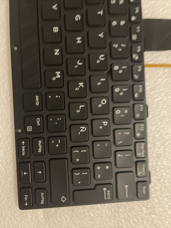 New Dell Latitude Rugged 5404 7404 7204 7214 SPANISH BACKLIT KEYBOARD 92HF3