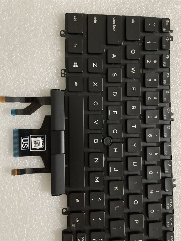 New Genuine Dell Latitude 5500 5501 5510 5511 Pointer Backlit US keyboard 0MMH7V