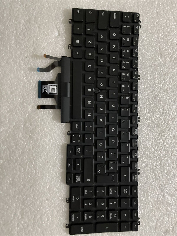 New Genuine Dell Precision 7530/7730/7740 Backlit Brazilian Keyboard  RTK4V H1K5