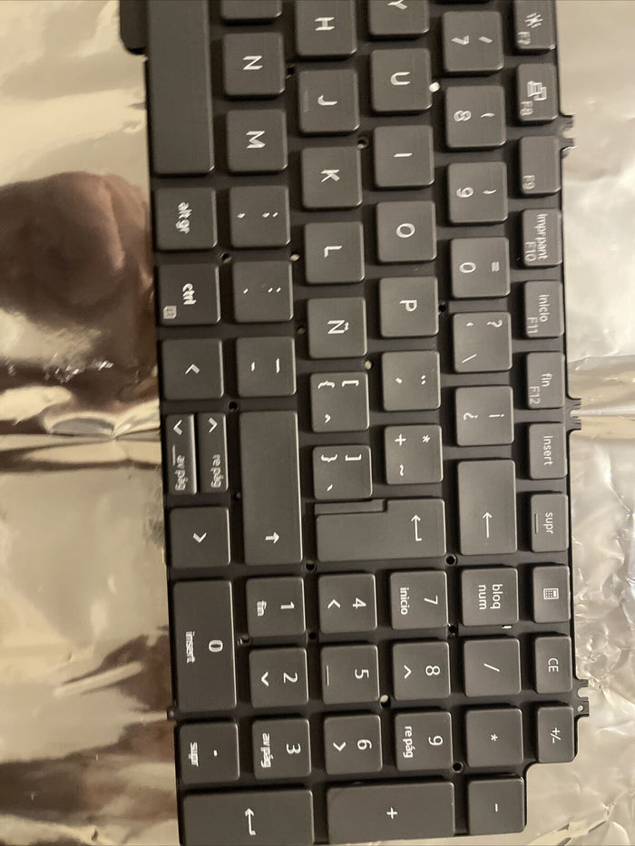 New Genuine Dell Precision 7550 7750 Laptop Spanish No Backlit Keyboard 6H2H7 B5