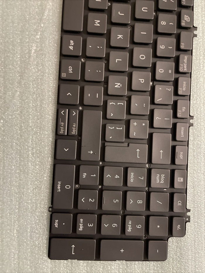 New Genuine Dell Precision 7550 7750 Spanish  laptop keyboard  06H2H7 6H2H7 BB