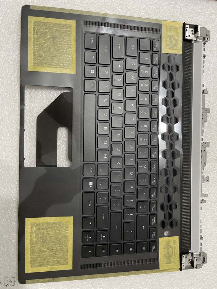 New Oem Dell Alienware X15 R1 R2 Palmrest US English Keyboard  386PV 5VHRX K1 H2