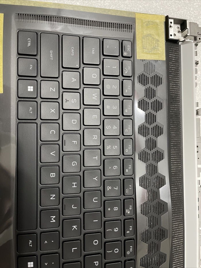 New Oem Dell Alienware X15 R1 R2 Palmrest US English Keyboard  386PV 5VHRX K1 H2