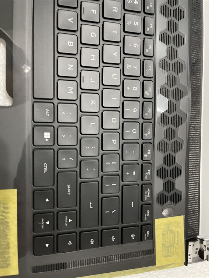 New Oem Dell Alienware X15 R1 R2 Palmrest US English Keyboard  386PV 5VHRX K1 H2