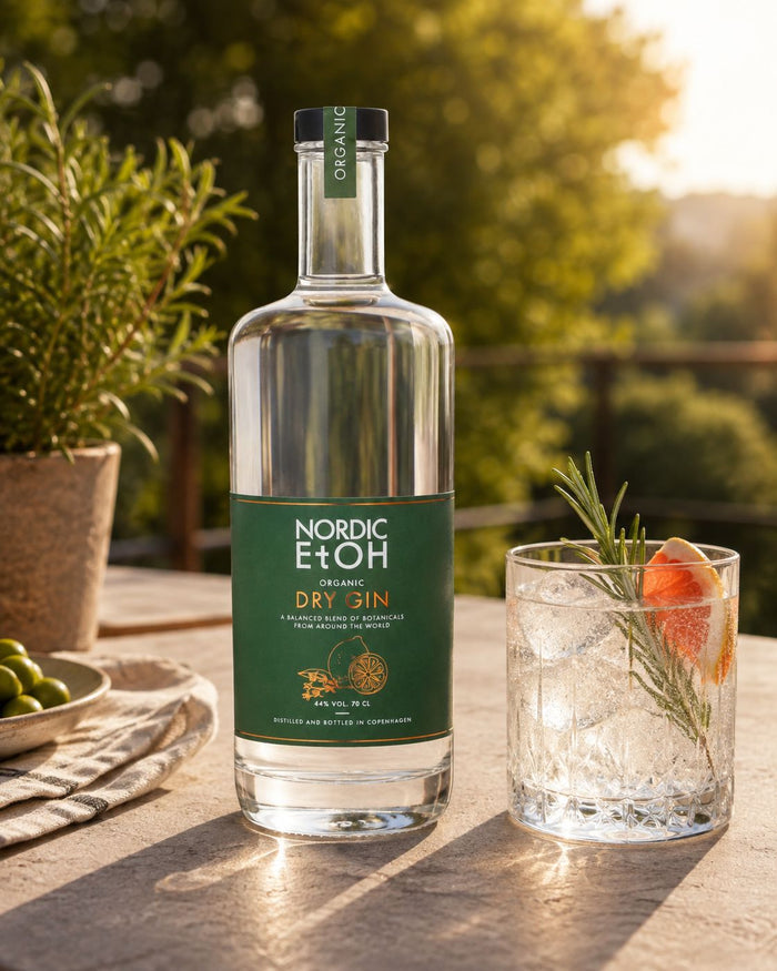 Nordic EtOH Organic Dry Gin Green Thyme & Lemon 44% 70cl