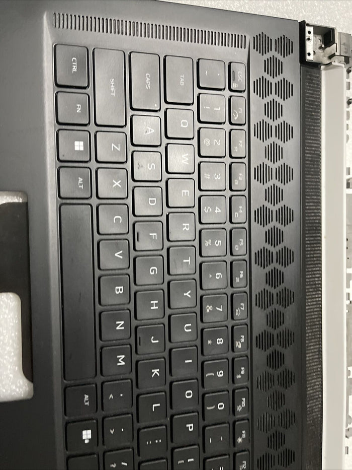 OEM Dell Alienware x15 R1 Laptop Palmrest Touchpad Keyboard  0V6M0K H1D5 Grade A