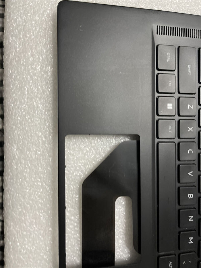 OEM Dell Alienware x15 R1 Laptop Palmrest Touchpad Keyboard  0V6M0K H1D5 Grade A