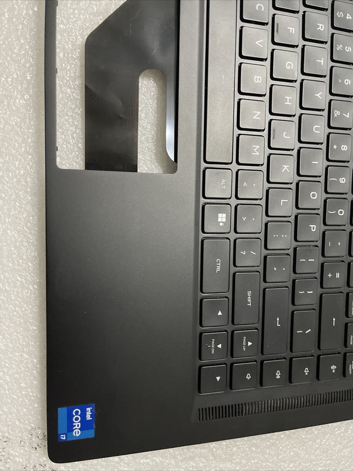 OEM Dell Alienware x15 R1 Laptop Palmrest Touchpad Keyboard  0V6M0K H1D5 Grade A