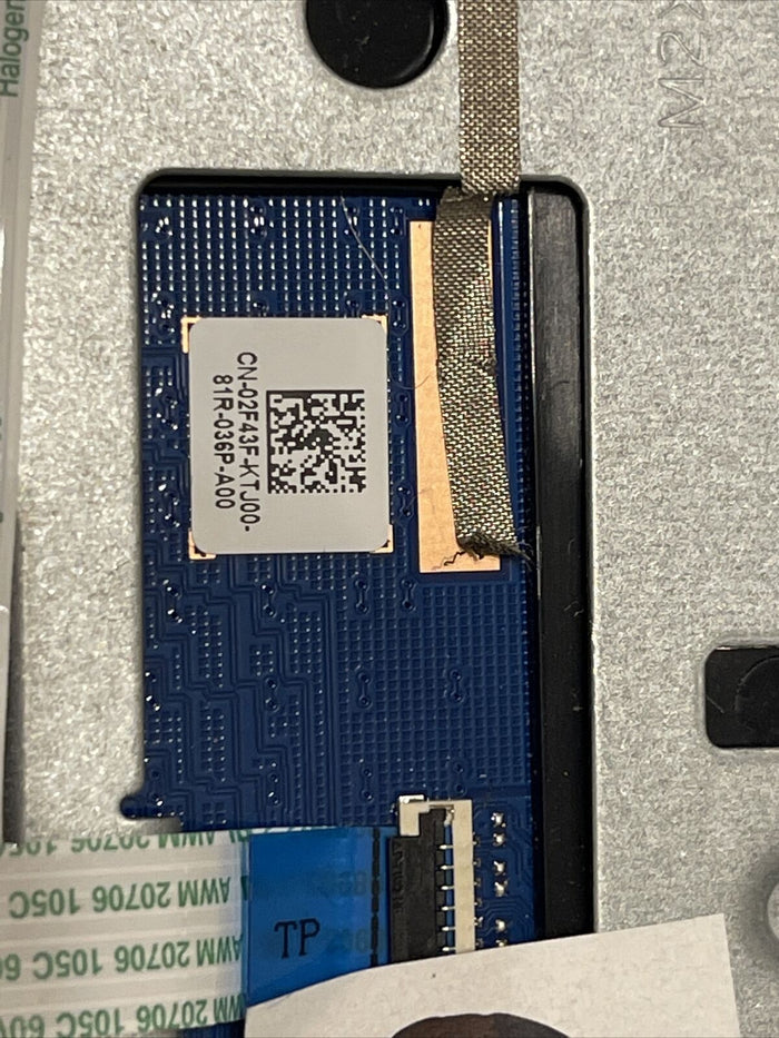 OEM Dell Chromebook 11 3180 Touchpad Sensor Module Broad w/Cable 2F43F 02F43F B1