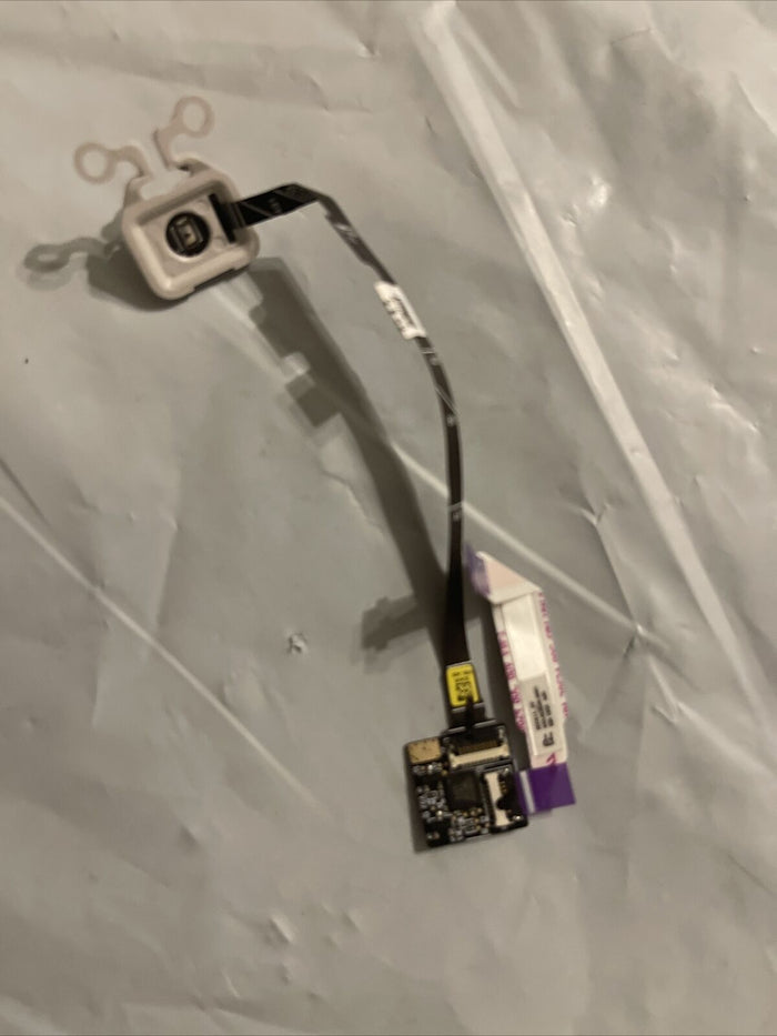 Oem Dell Inspiron 7591 15.6" Power Finger Print Reader W Cable Silver 9D4V04 H2