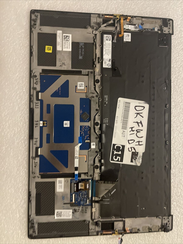 OEM DELL XPS 9500 Palmrest Touchpad FPR US Backlit Keyboard DKFWH 0DKFWH H1 D5