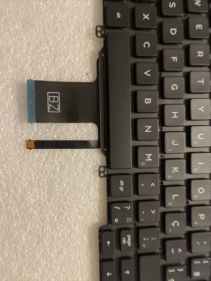 OEM Genuine Dell Backlit Laptop Brazil Backlit Keyboard 58NRR 058NRR H1 B1