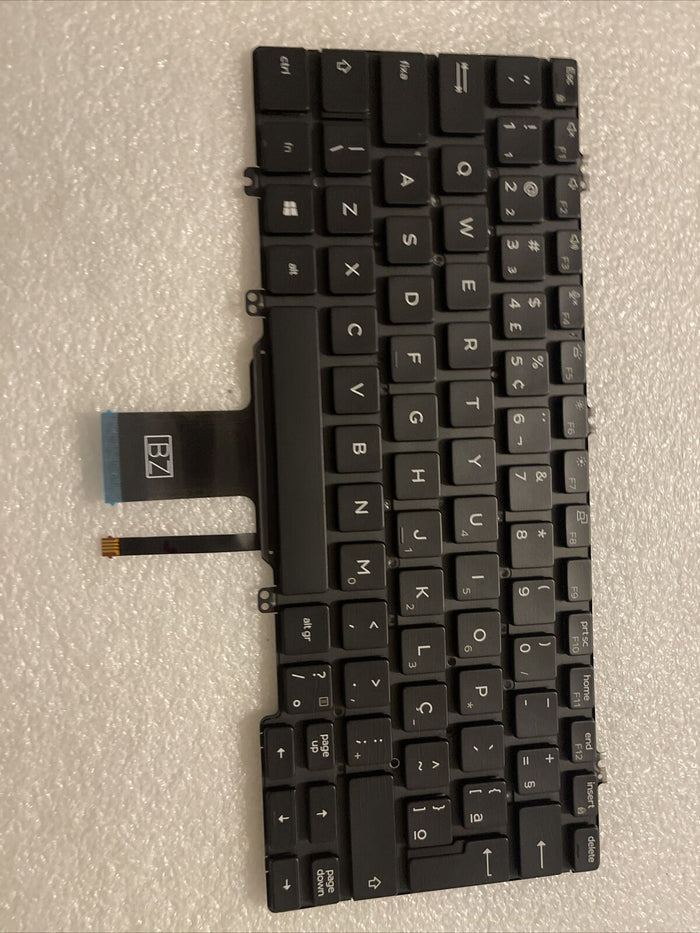 OEM Genuine Dell Backlit Laptop Brazil Backlit Keyboard 58NRR 058NRR H1 B1