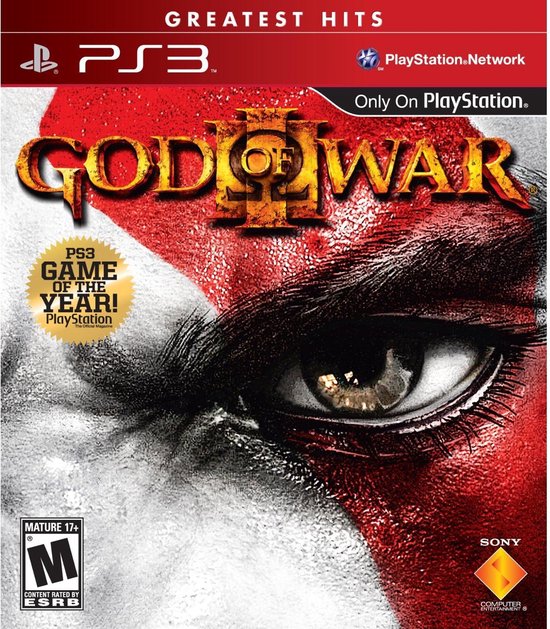 God of War III PS3 cover
