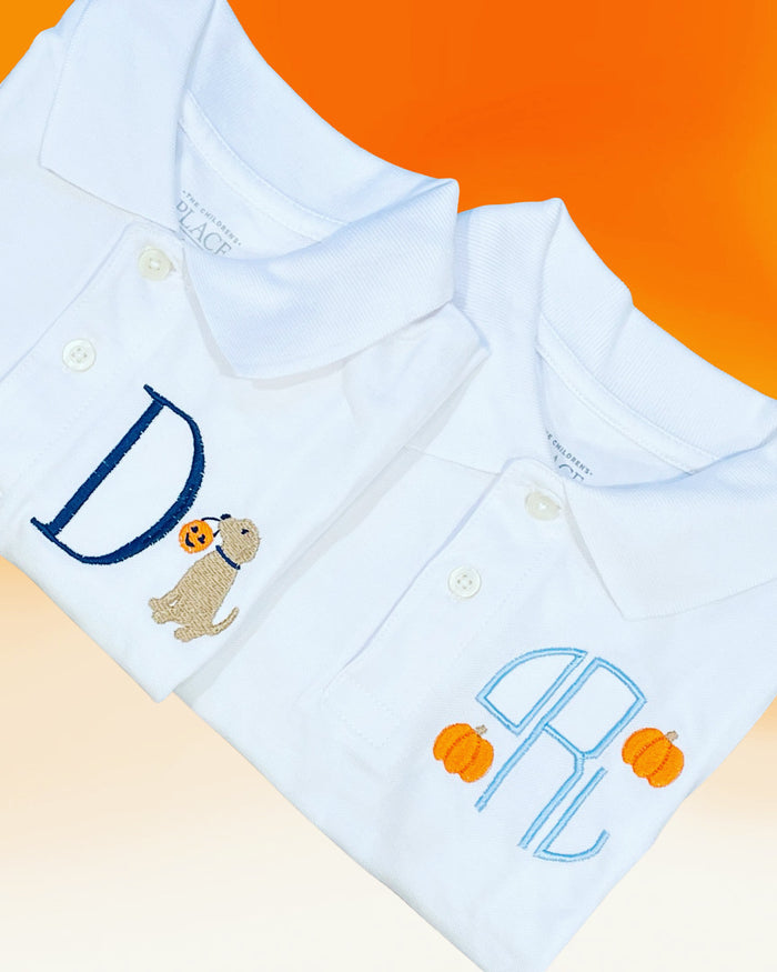 Pumpkin Puppy Polo Pack
