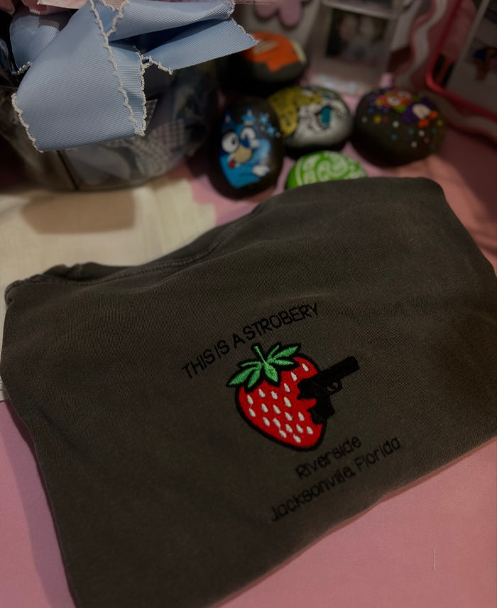 Riverside Strobery Embroidered T-Shirt