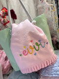 Ruffle Seersucker Towel
