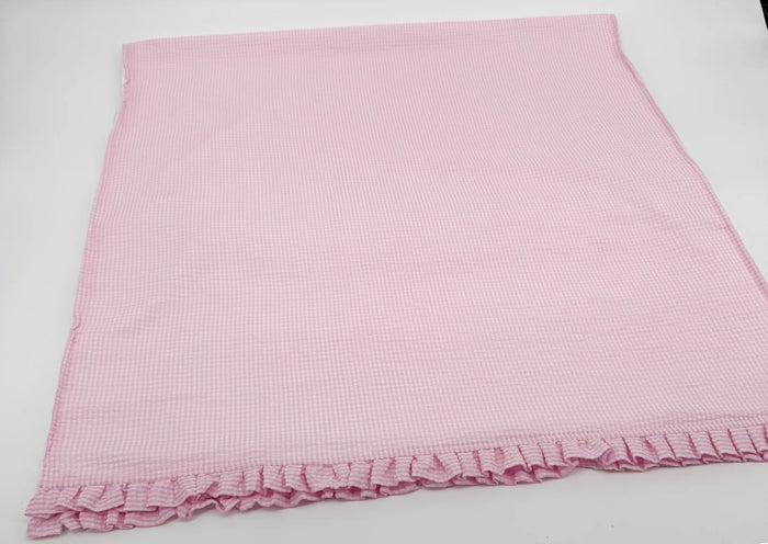 Ruffle Seersucker Towel
