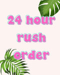 Rush Order 24hour pickup/shipping