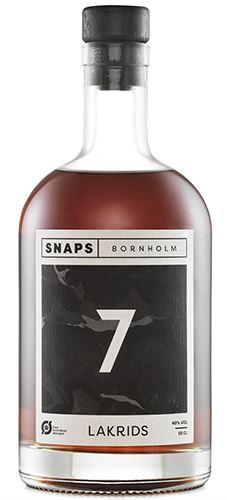 Snaps Bornholm No 7 Lakrids 250ml 40%
