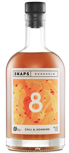 Snaps Bornholm No 8 Chili & Honning 250ml 40%
