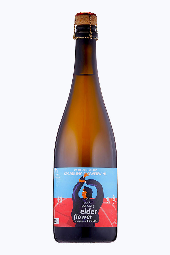 Sparkling Flowerwine Elderflower (Hyldeblomst) 4,5% Copenhagen Winery