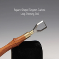 Square-Shaped Tungsten Carbide Loop Trimmer