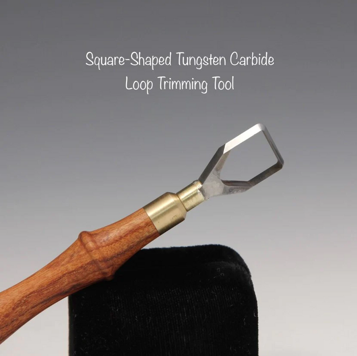 Square-Shaped Tungsten Carbide Loop Trimmer