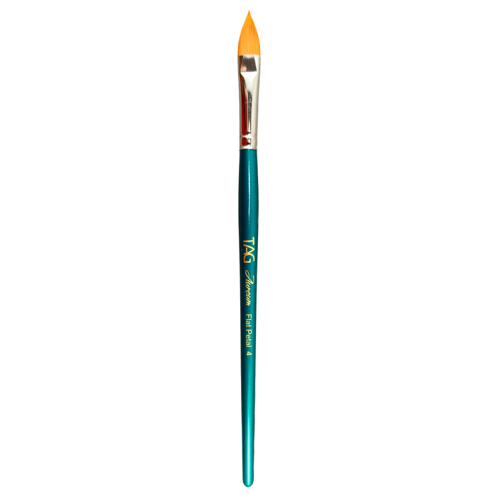 TAG Aureum Flat Petal Face and Body Paint Brush - Size 4