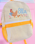 Toddler Seersucker Backpack