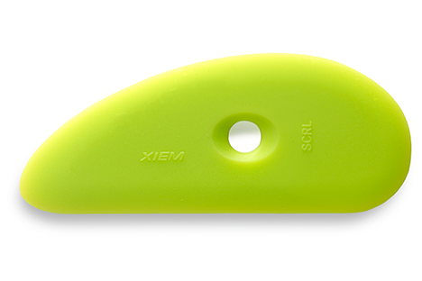 Ultra Soft Silicone Rib Large - Lime Green