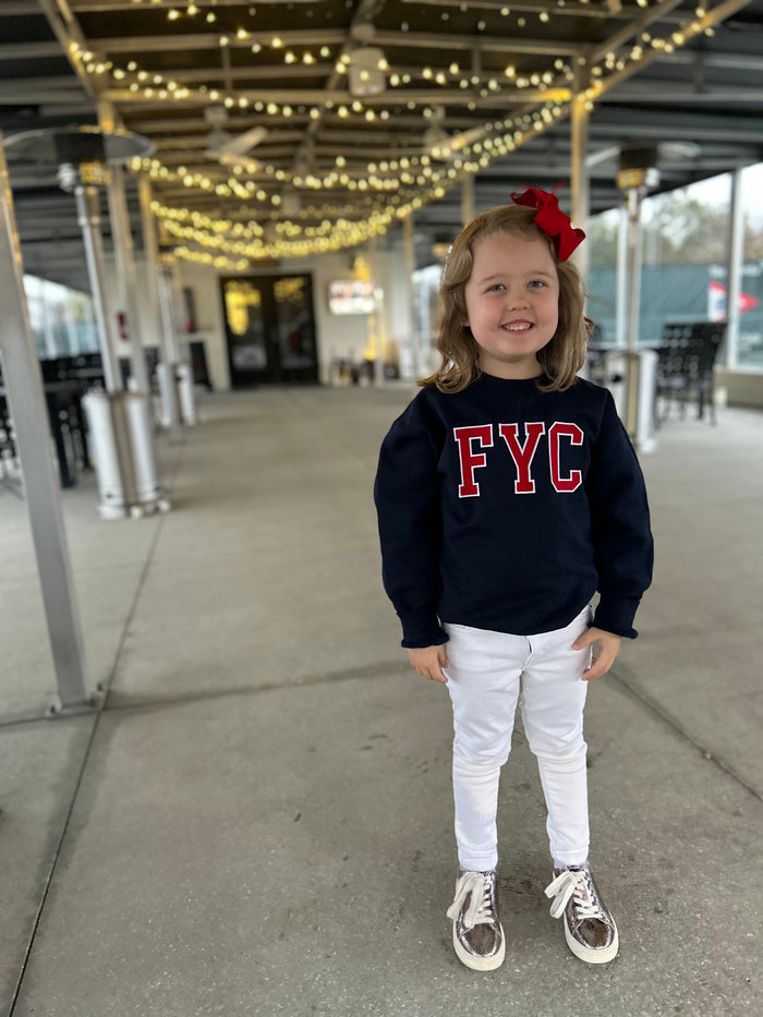 Varsity Letter Kids Sweatshirt